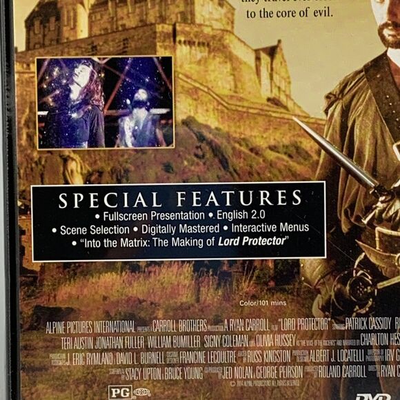 The Lord Protector DVD 2005 New Patrick Cassidy Ronald Hale Charlton Heston - Picture 4 of 7